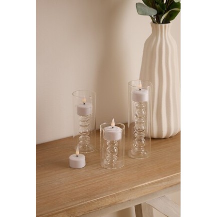 4 bougies chauffe-plats LED rechargeables Aitor