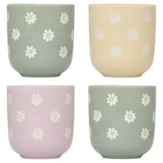 Coffret 4 tasses espresso margot 10cl