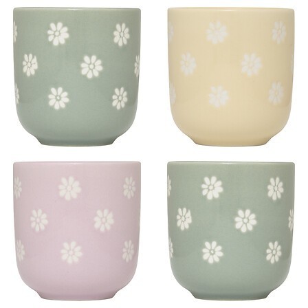 Coffret 4 tasses espresso margot 10cl