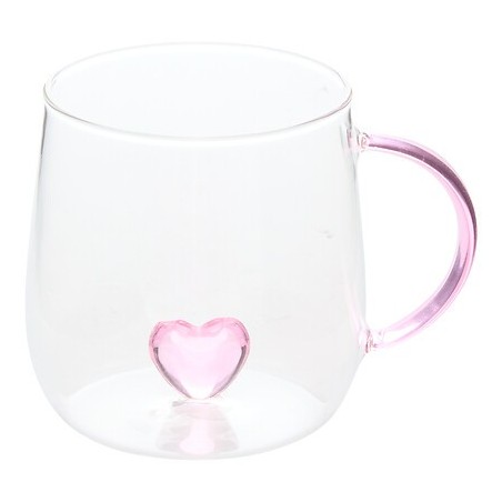 Mug Nelya 40 cl verre avec anse