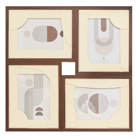 Pêle-mêle 4 photos 47x47cm