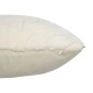 Coussin fourrure jacquard ivoire