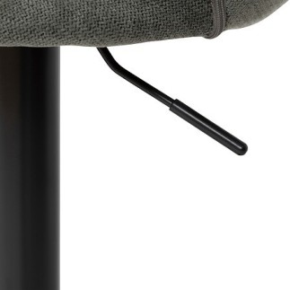 Chaise de bar haute ajustable Sasha vert cèdre