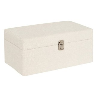 Malles Carlie x3 décor bouclette blanc