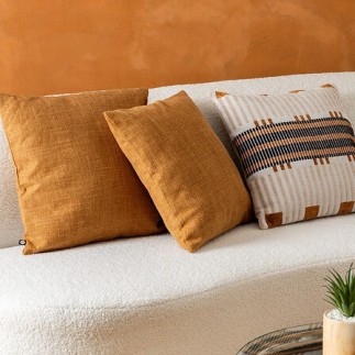 Banquette Insi 2 places bouclette blanc