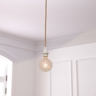 Cordon électrique pour suspension Noe long 80 cm beige