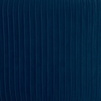 Fauteuil Solaro velours bleu