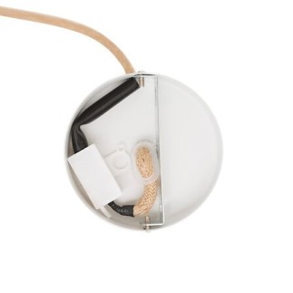 Cordon électrique pour suspension Noe long 80 cm beige