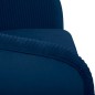 Fauteuil Solaro velours bleu Fauteuil Solaro velours bleu