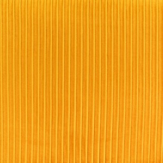 Fauteuil Solaro velours ocre