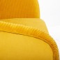 Fauteuil Solaro velours ocre