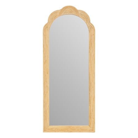 Miroir arche Maggie 170 x 70 cm rotin