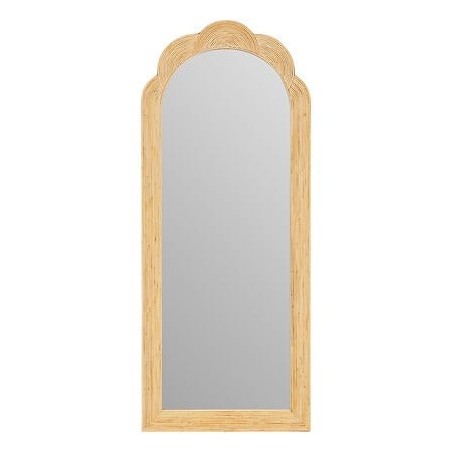 Miroir arche Maggie 170 x 70 cm rotin