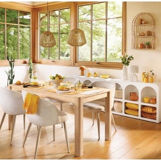 Lampe Gabin arche blanc