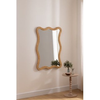 Miroir vague Maggie 100 x 70 cm rotin