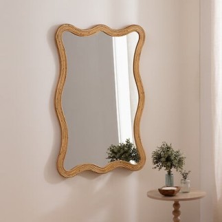 Miroir vague Maggie 100 x 70 cm rotin