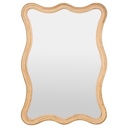 Miroir vague Maggie 100 x 70 cm rotin