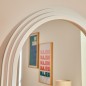 Miroir arche Emily 160 x 58 cm MDF blanc