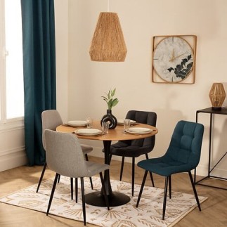 Chaise Sirac bleu canard