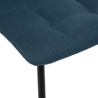 Chaise Sirac bleu canard