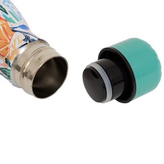 Bouteille isotherme Eden 0,26 l inox fleurie