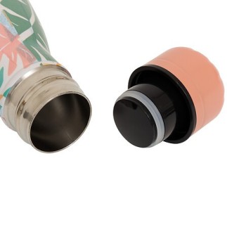 Bouteille isotherme Eden 0,26 l inox fleurie