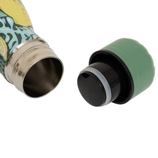 Bouteille isotherme Eden 0,26 l inox fleurie