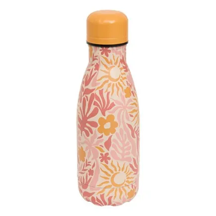 Bouteille isotherme Eden 0,26 l inox fleurie