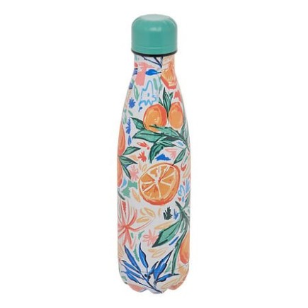 Bouteille isotherme Eden 0,5 l inox fleurie