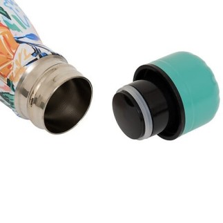 Bouteille isotherme Eden 0,5 l inox fleurie