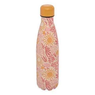 Bouteille isotherme Eden 0,5 l inox fleurie