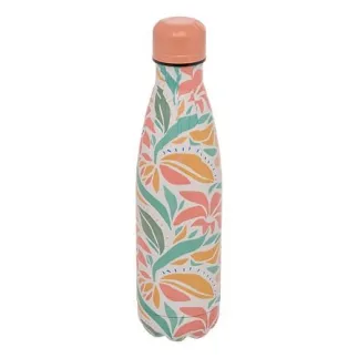 Bouteille isotherme Eden 0,5 l inox fleurie