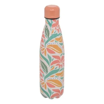 Bouteille isotherme Eden 0,5 l inox fleurie