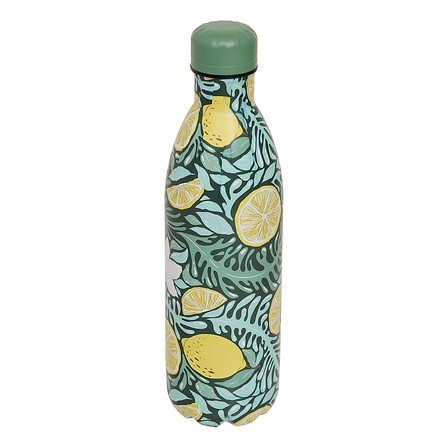 Bouteille isotherme Eden 1 l inox fleurie