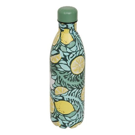 Bouteille isotherme Eden 1 l inox fleurie