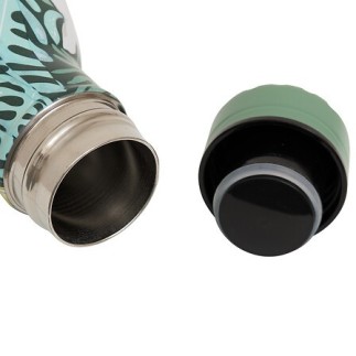 Bouteille isotherme Eden 1 l inox fleurie