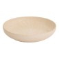 Assiette creuse Gina 22cm feuillage crème
