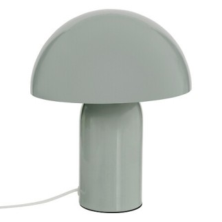 Lampe champignon métal vert