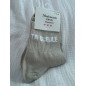 Chaussettes Paillettes Ta gueule beige (PRÉVENTE)