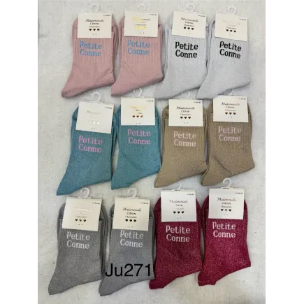 Chaussettes Paillettes Petite Conne