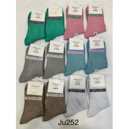 Chaussettes Paillettes Boudeuse