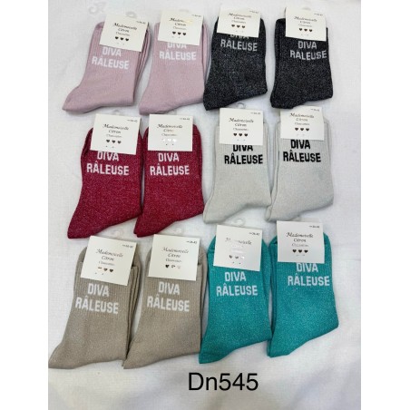 Chaussettes Paillettes Diva Raleuse (prévente)