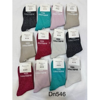Chaussettes Paillettes Miss Catastrophe (prévente)