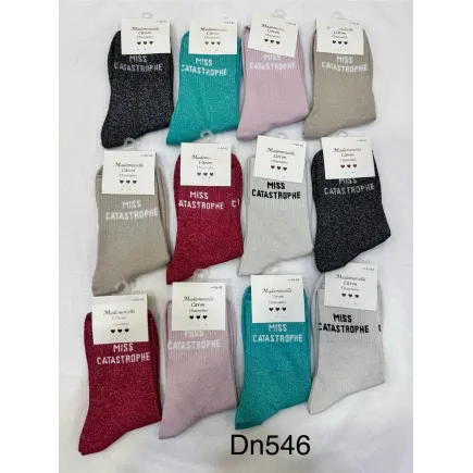 Chaussettes Paillettes Miss Catastrophe