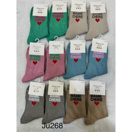 Chaussettes Paillettes Mamie Chérie (prévente)