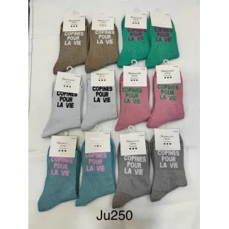 Chaussettes Paillettes Copine