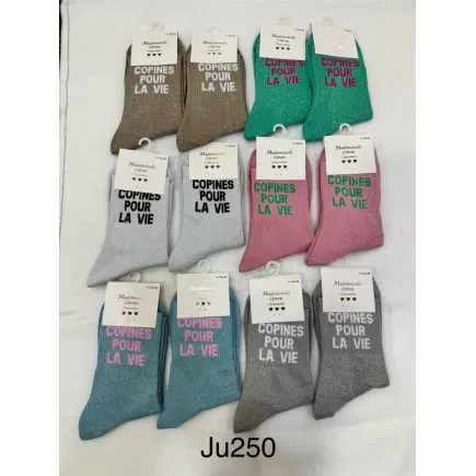 Chaussettes Paillettes Copine