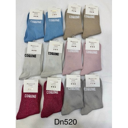 Chaussettes Paillettes Coquine (prévente)