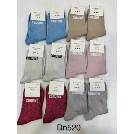 Chaussettes Paillettes Coquine (prévente)