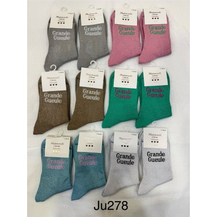 Chaussettes Paillettes Grande gueule (prévente)